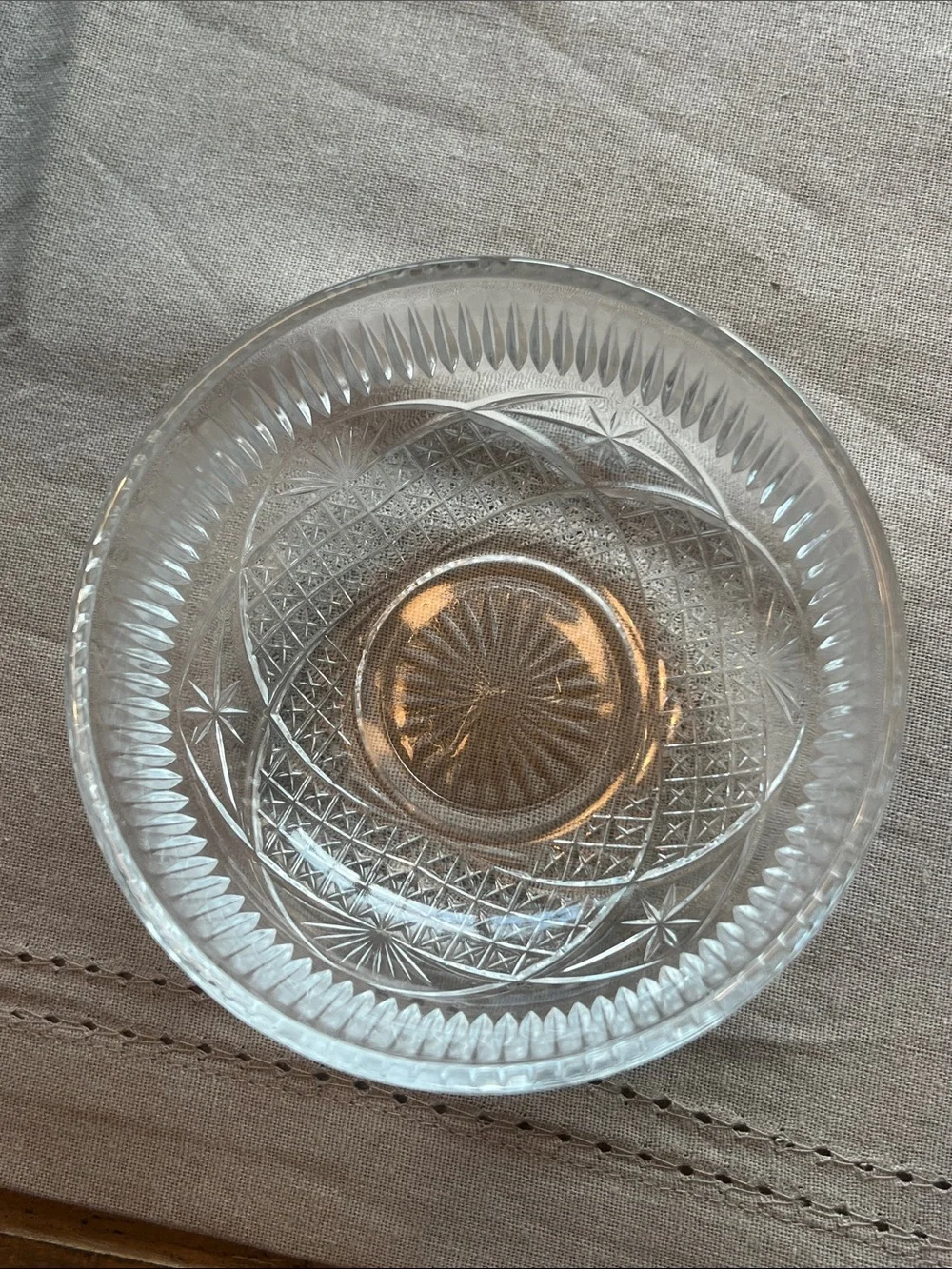 Serving Bowl - Clear glass